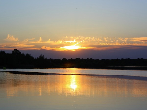Experience Island: Zonsondergang bij het Blauwe Meer